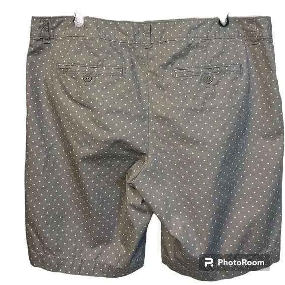 Ann Taylor Loft women’s shorts size 14. Polka dot print. - Picture 2 of 5